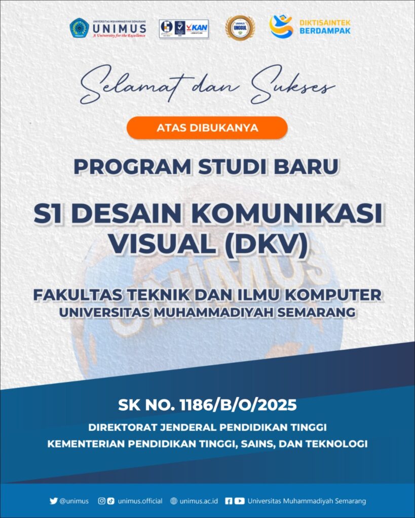 Era Baru Kreativitas di UNIMUS: Resmi Dibuka Program Studi S1 Desain Komunikasi Visual (DKV)