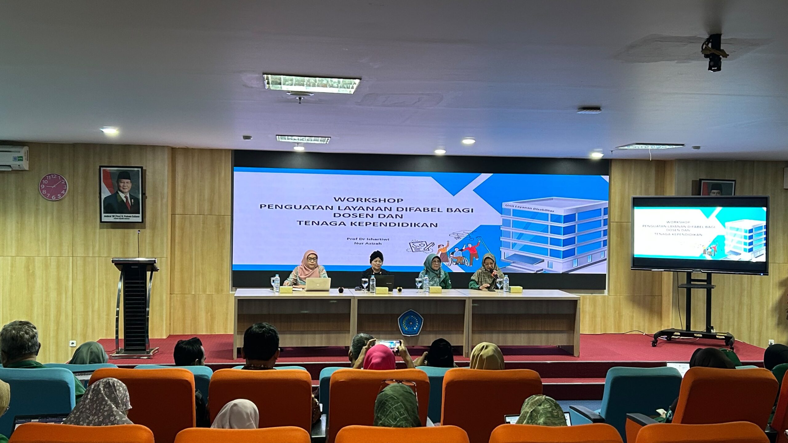 Perkuat Kompetensi Pembelajaran Inklusif, Dosen DKV UNIMUS Ikuti Workshop Penguatan Layanan Difabel